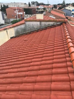 Nettoyage et hydrofuge - étanchéité d'une toiture à Perpignan