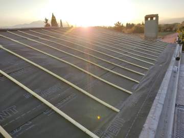 Changement de toiture à le soler