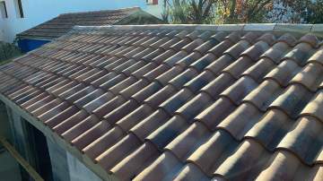 Changement d'une toiture de maison à Leucate