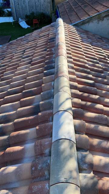 Changement d'une toiture de maison à Leucate